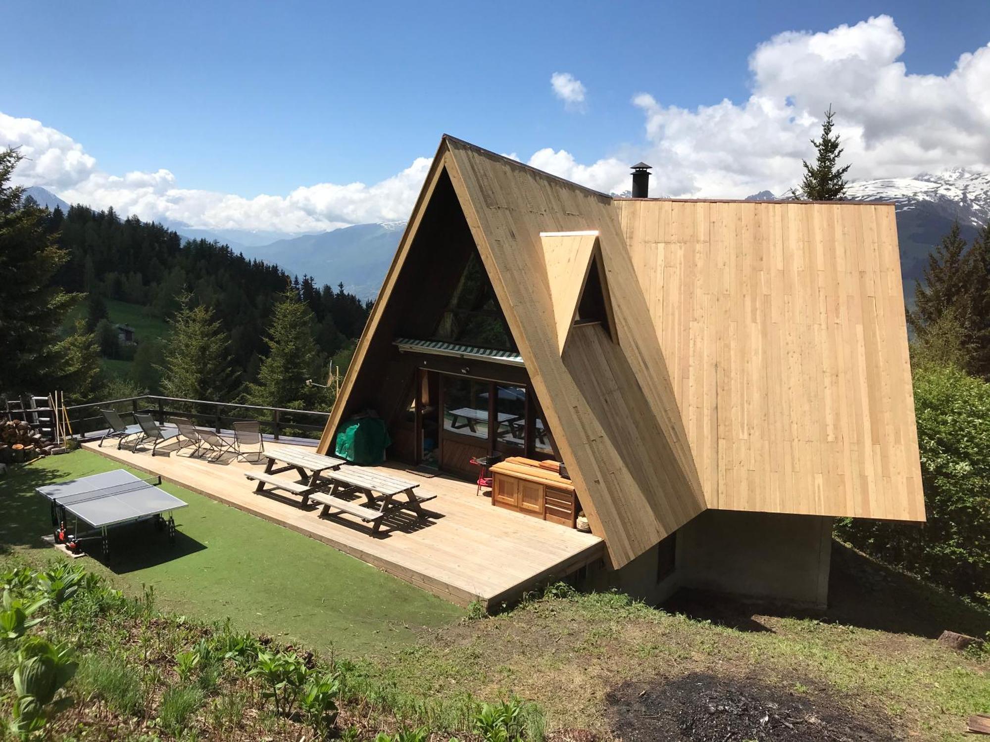Le Chalet Pointu De Capucine Bourg-Saint-Maurice Esterno foto
